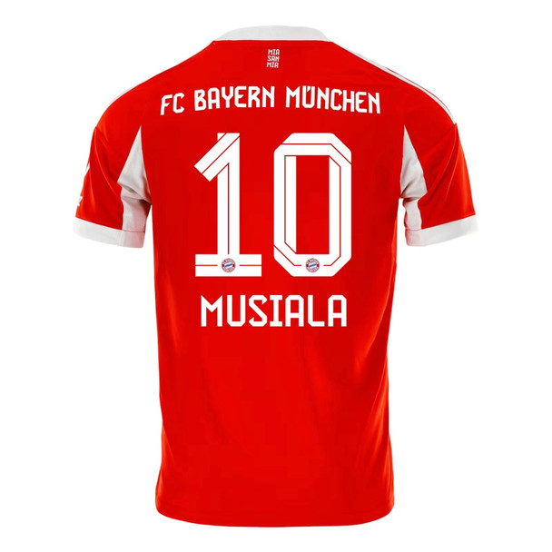 MUSIALA #10 Bayern Munich 25/26 Stadium Men's Home Shirt
