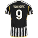 VLAHOVIĆ #9 Juventus 23/24 Authentic Men's Home Shirt