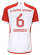 KIMMICH #6 Bayern Munich 23/24 Authentic Men's Home Shirt