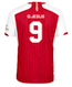 G. JESUS #9 Arsenal 23/24 Authentic Men's Home Shirt - Arsenal Font