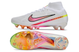Nike Air Zoom Mercurial Superfly 9 Elite AG Football Boots - White/Multicolor