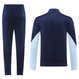 France 2024 Men's Navy Long Zip Jacket