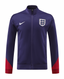 England 2024 Men's Navy Long Zip Jacket