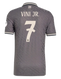VINI JR #7 Real Madrid 24/25 Authentic Men's Third Shirt
