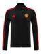Manchester United 24/25 Men's Black Long Zip Jacket