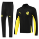 Borussia Dortmund 24/25 Men's Black Long Zip Jacket