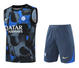 Inter Milan 24/25 Men's Black Pre-Match Tank Top