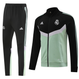 Real Madrid 24/25 Men's Black-Green Long Zip Jacket