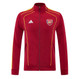 Arsenal 25/26 Men's Red Long Zip Jacket