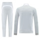 Real Madrid 25/26 Men's Gray Long Zip Jacket