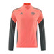 Bayern Munich 25/26 Men's Orange Long Zip Windbreaker