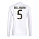 BELLINGHAM #5 Real Madrid 25/26 Men's Home Long Sleeve Shirt