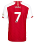 SAKA #7 Arsenal 23/24 Authentic Men's Home Shirt - PL Font