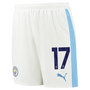 DE BRUYNE #17 Manchester City 23/24 Kid's Home Shirt and Shorts - PL Font