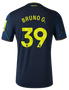BRUNO G. #39 Newcastle United 23/24 Authentic Men's Third Shirt - PL Font