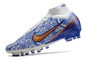 Nike Air Zoom Mercurial Superfly 9 Elite AG Football Boots - Blue/White