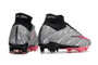 Nike Air Zoom Mercurial Superfly 9 Elite AG Football Boots - Gray/Pink/Black