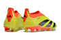 adidas Predator Elite FG Laceless - Yellow/Solar Red