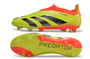 adidas Predator Elite FG Laceless - Yellow/Solar Red