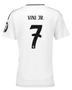 VINI JR #7 Real Madrid 24/25 Women's Home Shirt