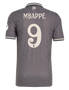 MBAPPÉ #9 Real Madrid 24/25 Authentic Men's Third Shirt