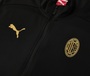 AC Milan 24/25 Men's Black Long Zip Jacket