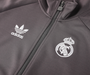 Real Madrid 24/25 Men's Gray Long Zip Jacket