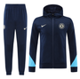 Chelsea 24/25 Men's Navy Long Zip Hoodie