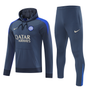 Inter Milan 24/25 Men's Dark Gray Hoodie Tracksuit