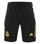 Real Madrid 24/25 Men's Black-Gold Training Shirt
