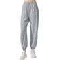 Alo Women's Light Gray High-Waisted Joggers