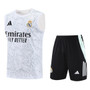 Real Madrid 25/26 Men's Gray Pre-Match Tank Top