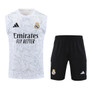 Real Madrid 25/26 Men's Gray Pre-Match Tank Top