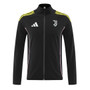 Juventus 25/26 Men's Black Long Zip Windbreaker