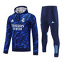 Real Madrid 25/26 Men's Blue Pre-Match Hoodie Tracksuit