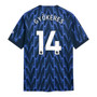 GYÖKERES #14 Arsenal 25/26 Authentic Men's Away Shirt - PL Font