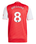 ØDEGAARD #8 Arsenal 25/26 Authentic Men's Home Shirt - PL Font