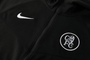 Chelsea 25/26 Men's Black Long Zip Hoodie Tracksuit