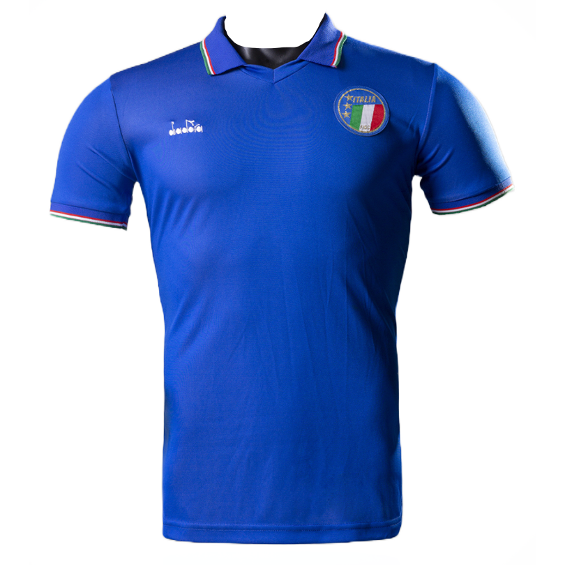 Italy 1990 Men's Home Retro Shirt