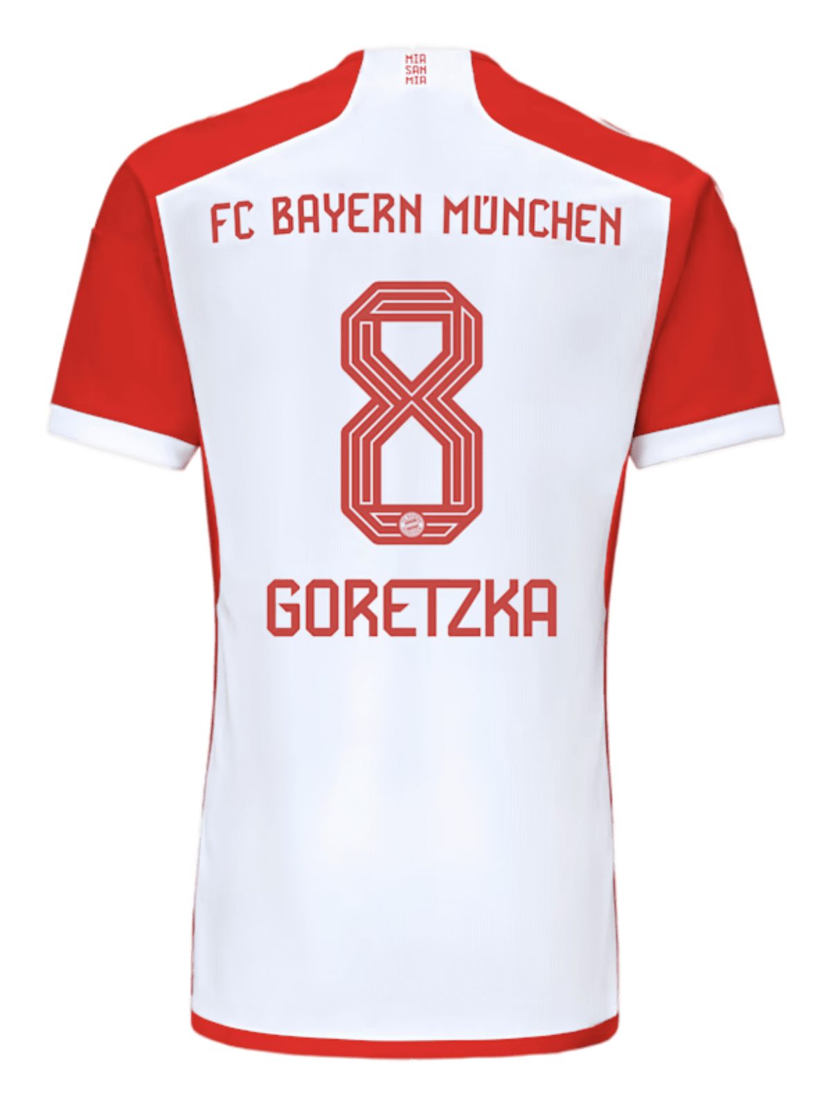 GORETZKA #8 Bayern Munich 23/24 Stadium Men's Home Shirt