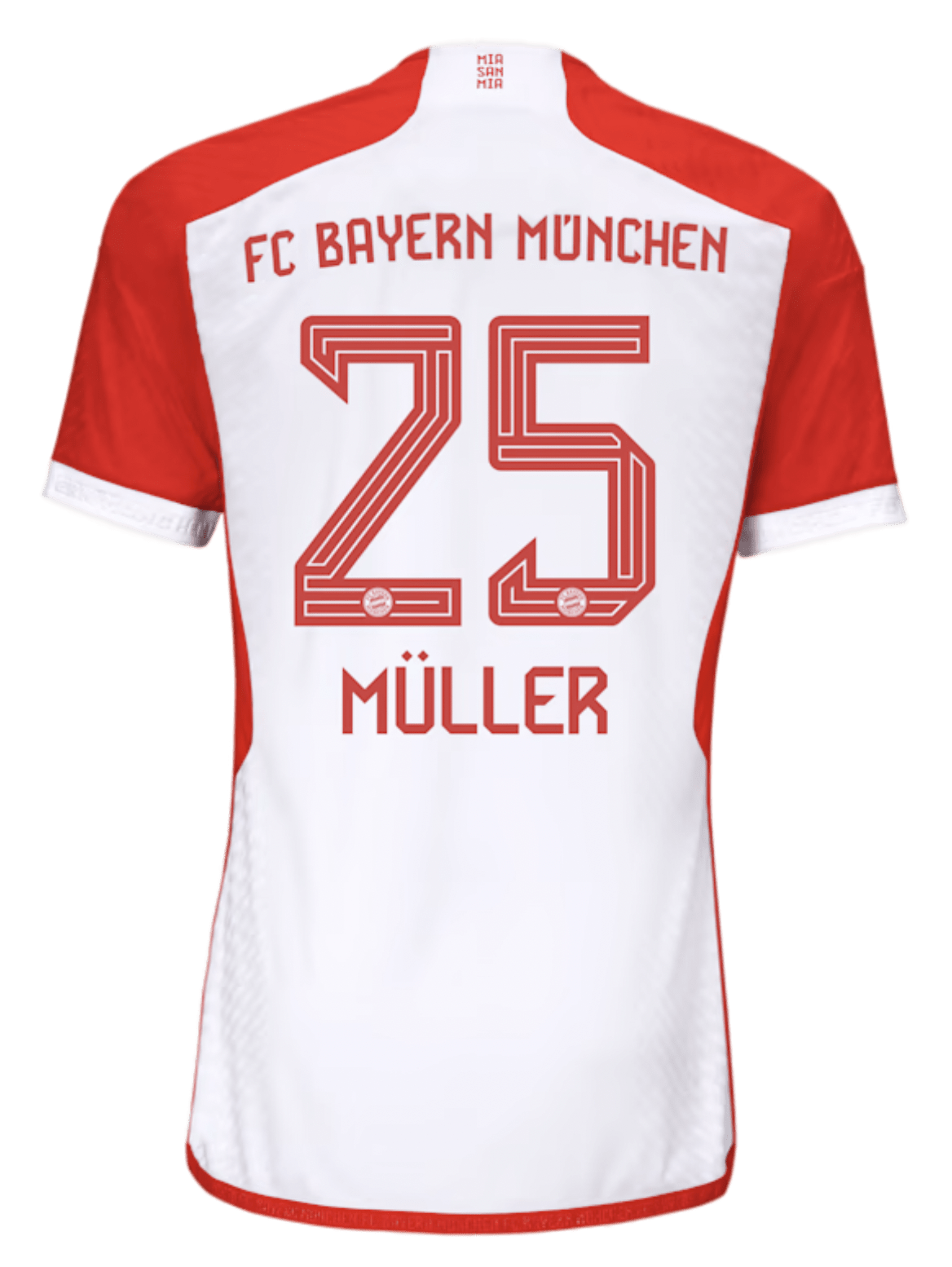 MÜLLER #25 Bayern Munich 23/24 Authentic Men's Home Shirt