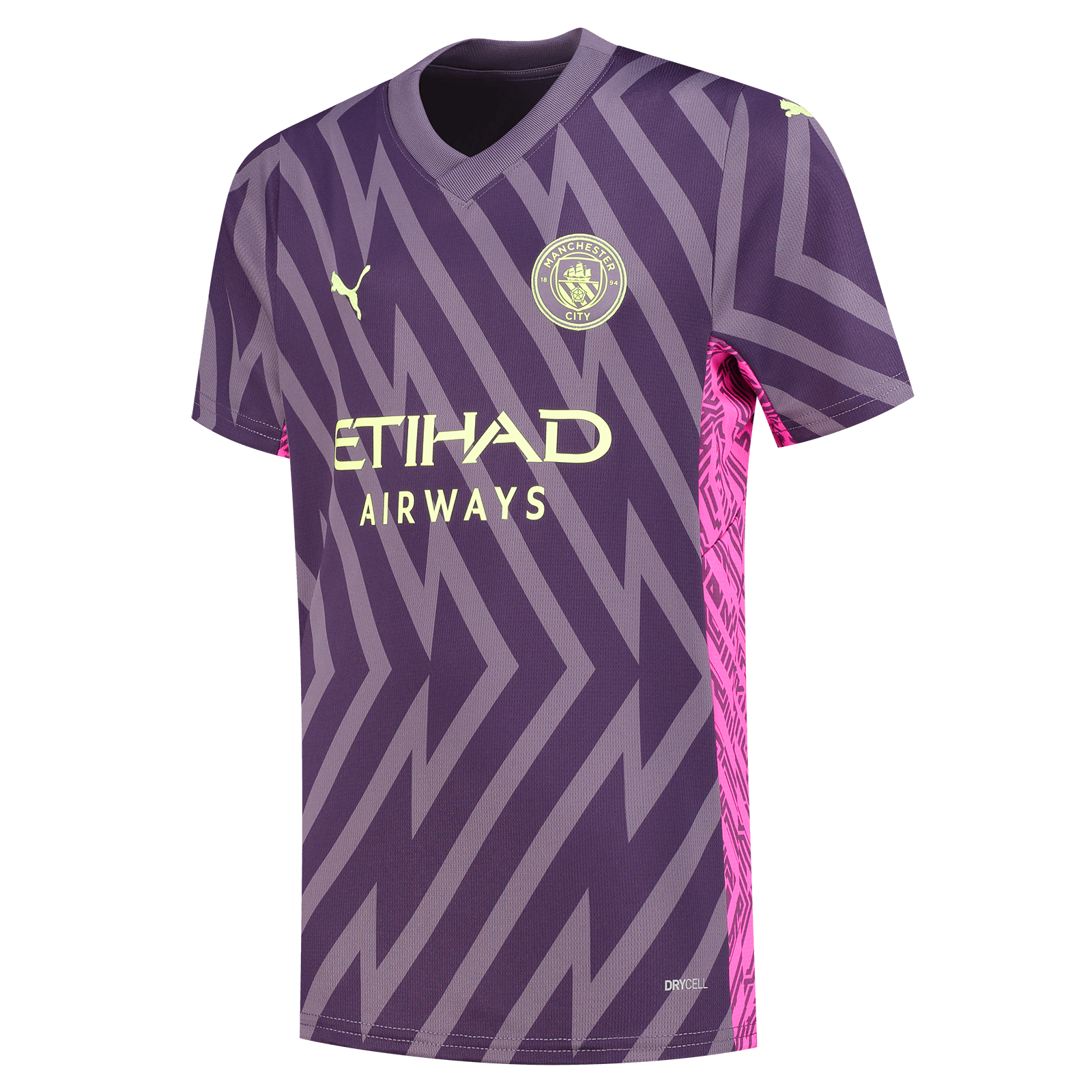 Manchester City 23/24 Men's Purple Goalkeeper Shirt