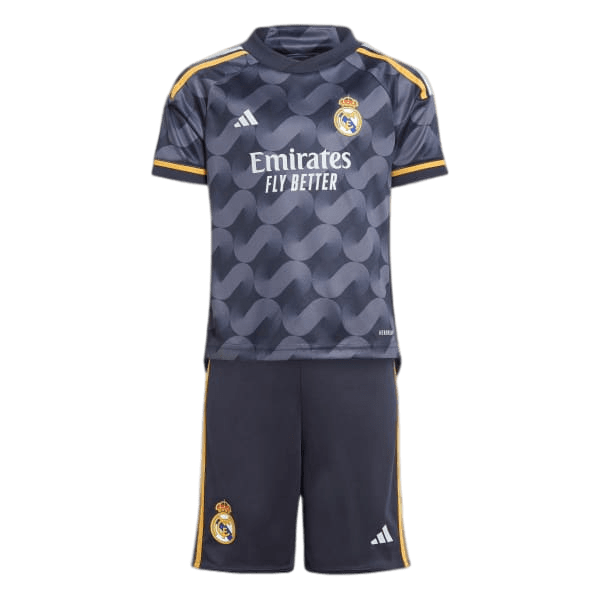 Real Madrid 23/24 Kid's Away Shirt and Shorts