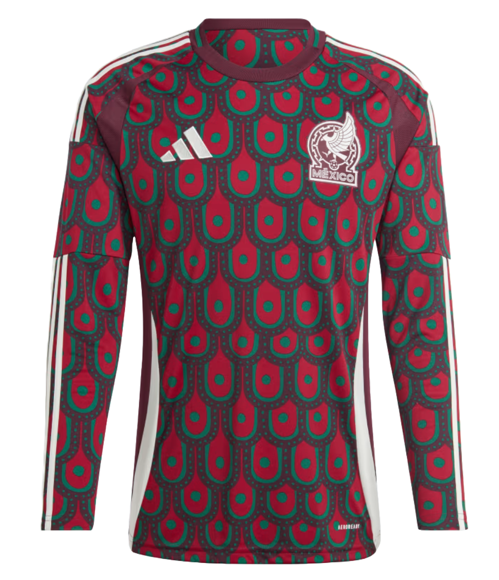 Mexico 2024 Men's Home Long Sleeve Shirt