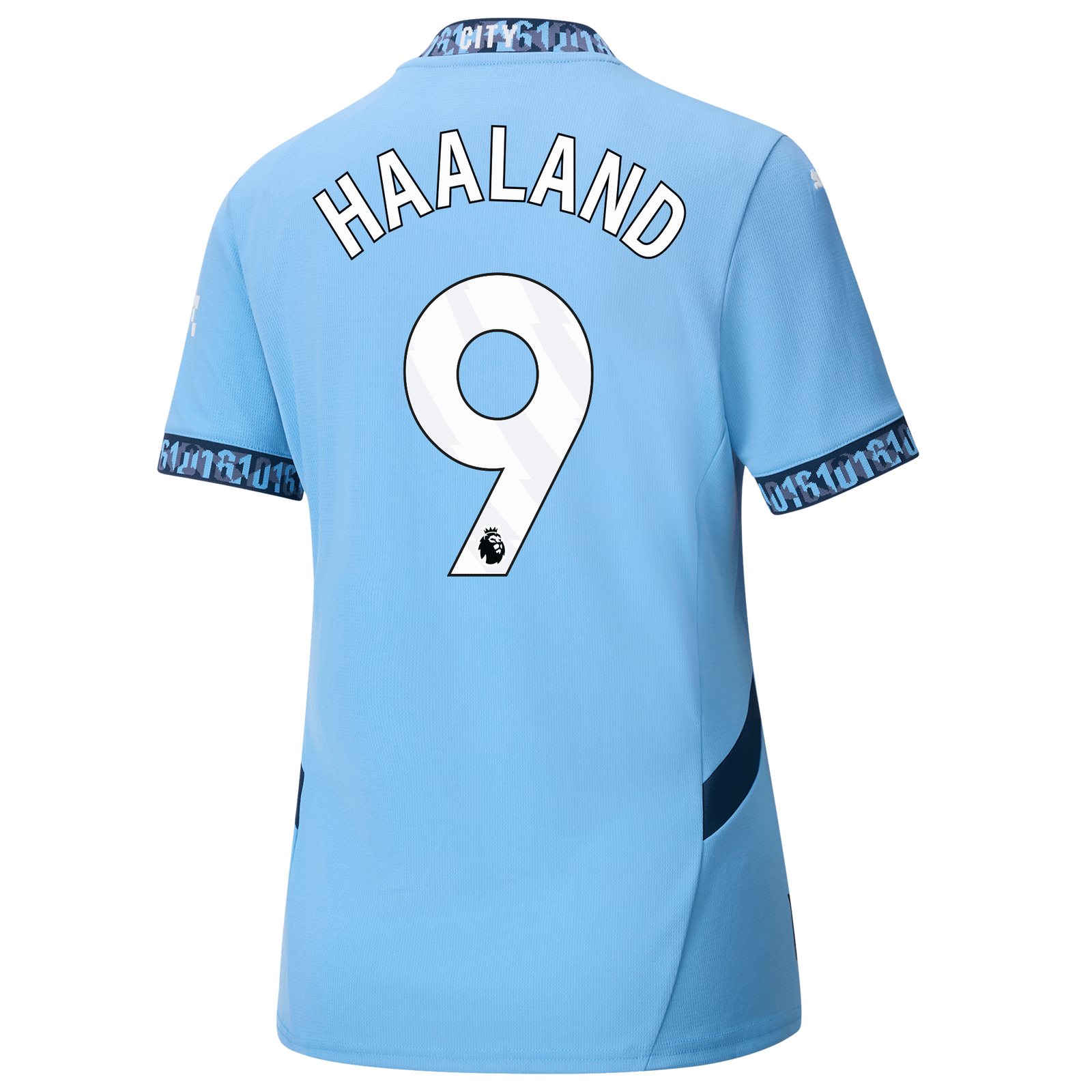 HAALAND #9 Manchester City 24/25 Women's Home Shirt - PL Font