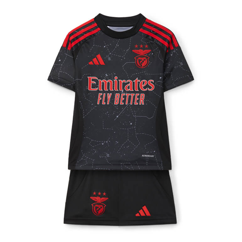 Benfica 24/25 Kid's Away Shirt and Shorts