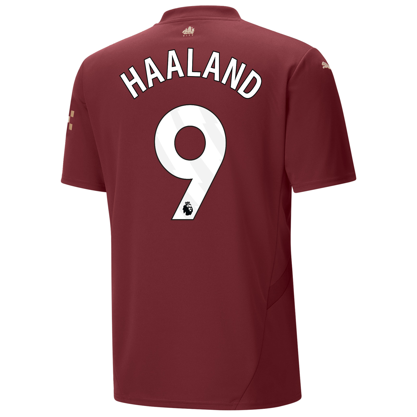 HAALAND #9 Manchester City 24/25 Stadium Men's Third Shirt - PL Font
