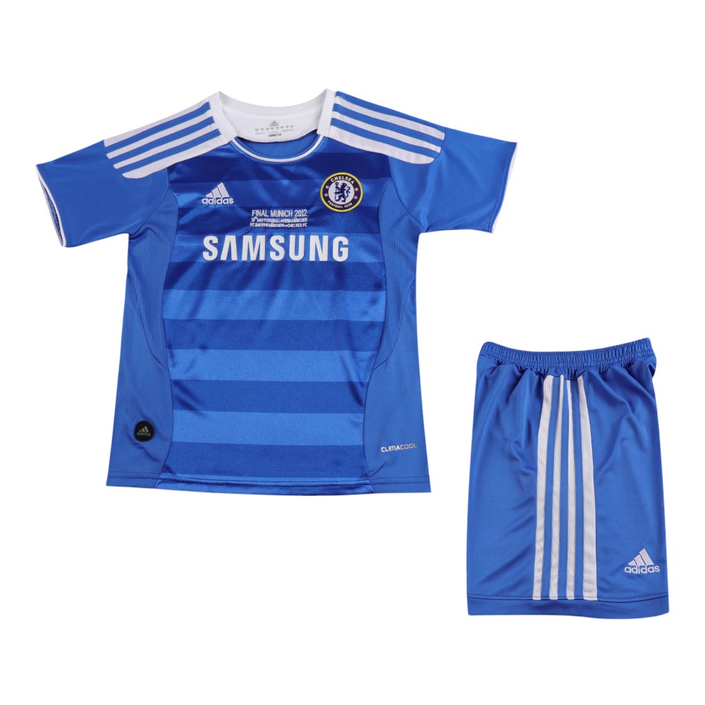 Chelsea 11/12 Kid's Home Retro Mini-Kit UCL Edition