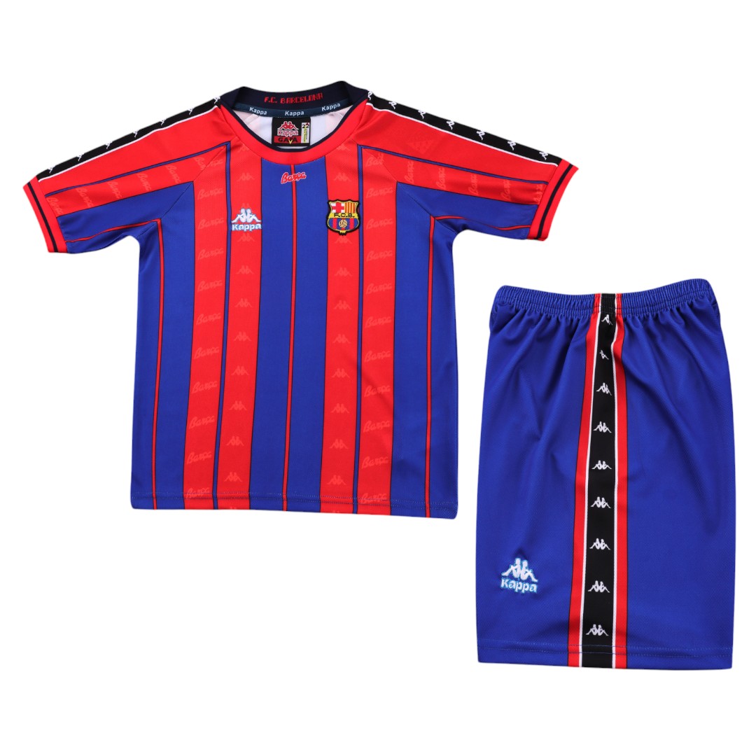 Barcelona 97/98 Kid's Home Retro Mini-Kit