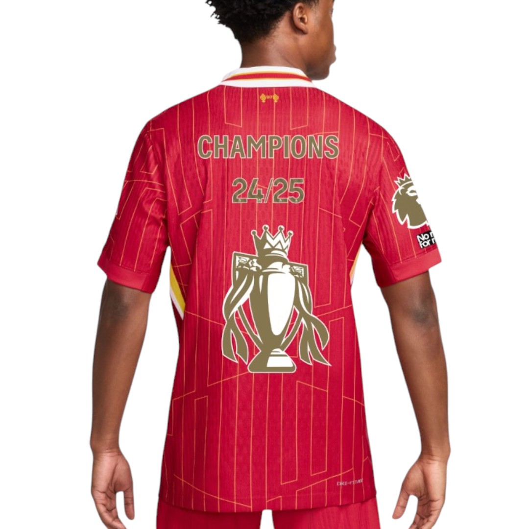 CHAMPIONS 24/25 Liverpool 24/25 Authentic Men's Home Shirt